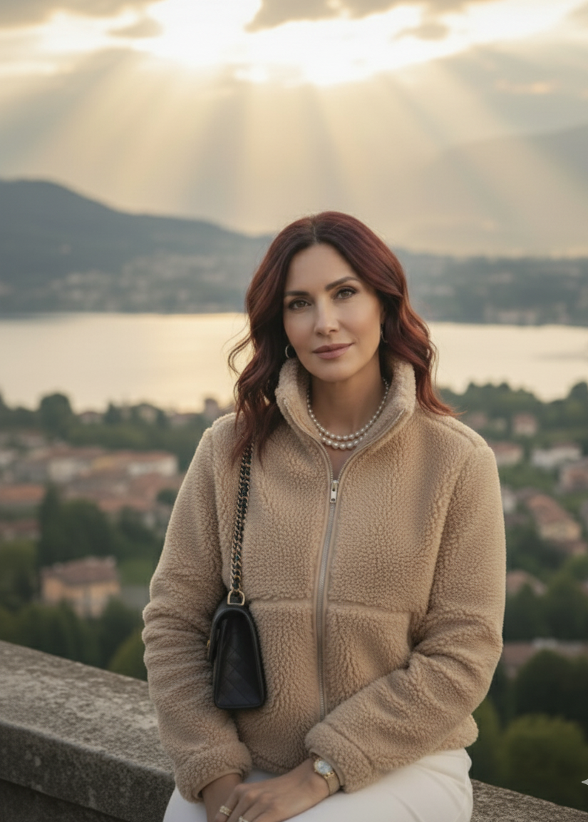 Aurélie | Manteau d’Hiver Doux et Chaleureux