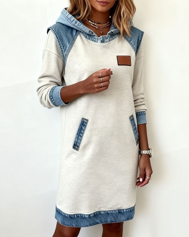 Claire | Robe Sweat en Jean