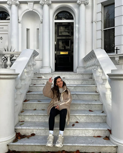 Aurélie | Manteau d’Hiver Doux et Chaleureux