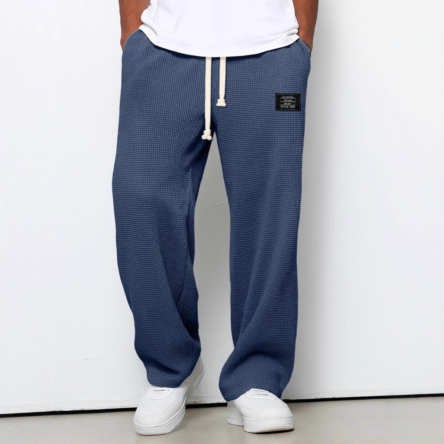Arthur | Pantalon Large Confortable à Taille Ajustable