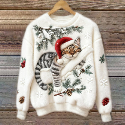 Claude | Pull de Noël pour Chats™ Ultra-Doux
